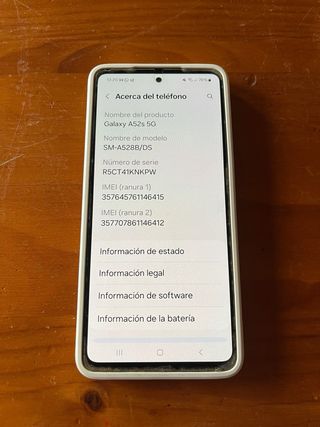 Samsung Galaxy A52s 5G Nero