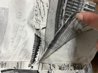 Cortina con estampado Londres