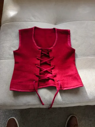 Traje baserritarra niña