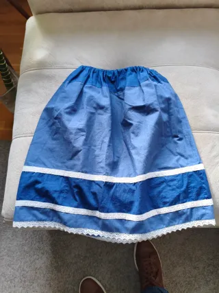 Traje baserritarra niña