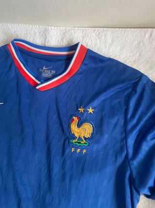 Camiseta Francia Nike Azul - Sin Número