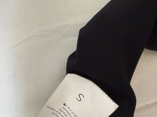 Body cruzado manga larga negro