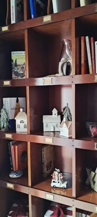 Librero Archivador Madera Estantería Cubículos