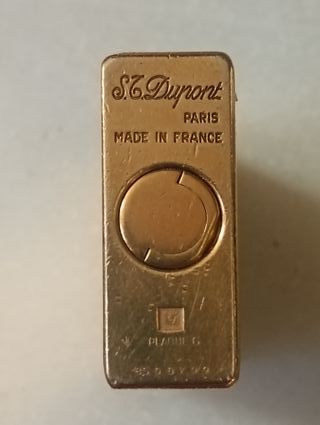 Mechero S.T. Dupont dorado antiguo