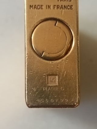Mechero S.T. Dupont dorado antiguo