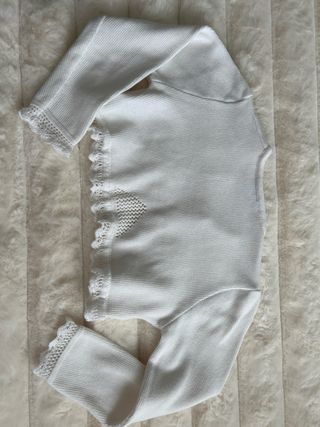 Rebeca blanca niña 8 años Talla 122-128 cm