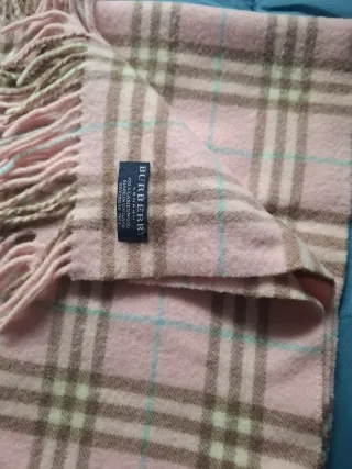 Bufanda Burberry Naranja