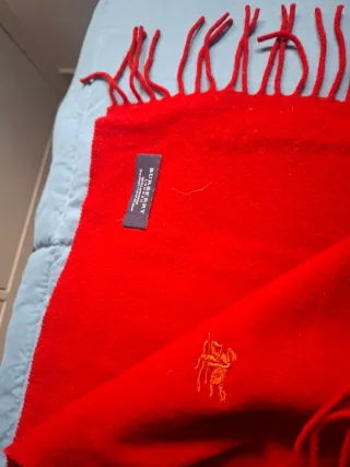 Bufanda Burberry Naranja