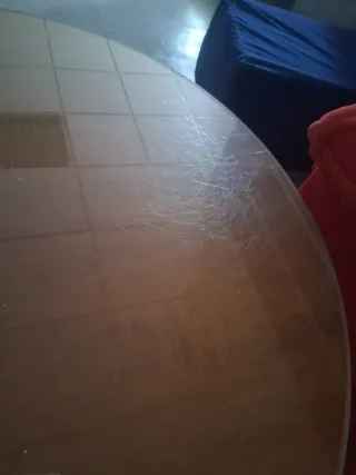 Mesa de centro madera y cristal