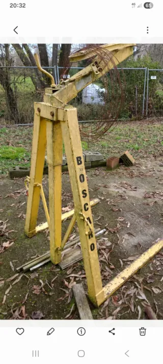 Forca per gru BOSCARO