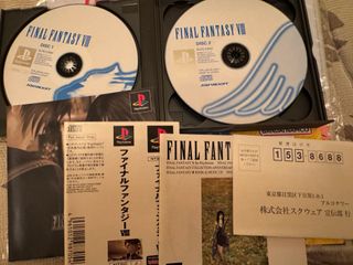 Final Fantasy VIII PS1 Japonés Completo