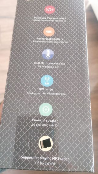 Micrófono Karaoke Mbuynow Bluetooth Negro