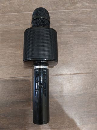 Micrófono Karaoke Mbuynow Bluetooth Negro