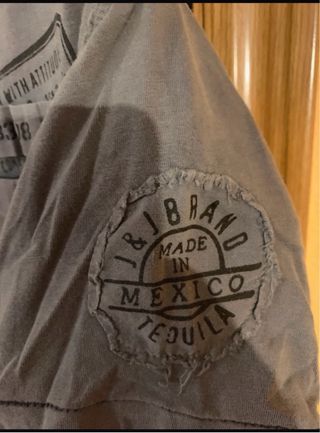 Camiseta Jack & Jones Talla M Gris
