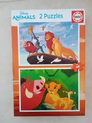 Puzzle Disney El Rey León 2x48 Piezas