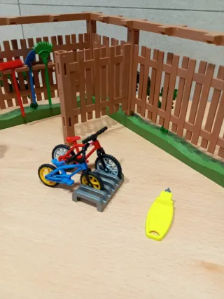 Playmobil Piscina y Jardín