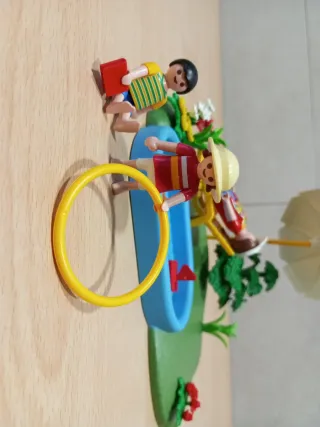 Playmobil Piscina y Jardín