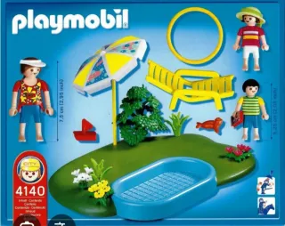 Playmobil Piscina y Jardín