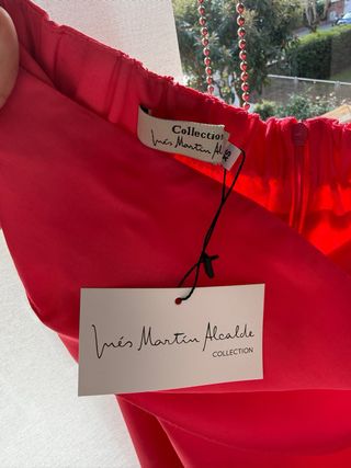 Vestido Ines Martin Alcalde con capa