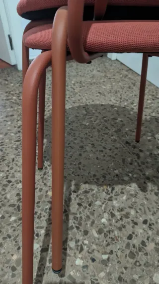 Juego de 2 Sillas SANDSBERG Ikea Rojas