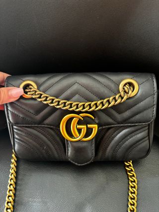 Borsa Gucci Marmont piccola nera