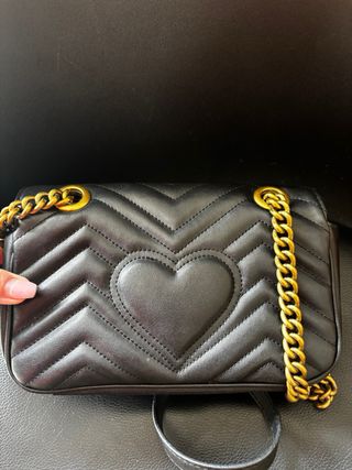 Borsa Gucci Marmont piccola nera