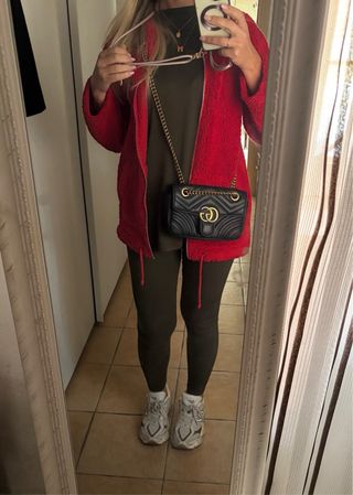 Borsa Gucci Marmont piccola nera