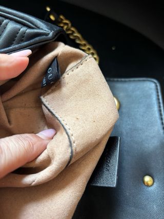 Borsa Gucci Marmont piccola nera