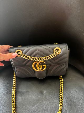 Borsa Gucci Marmont piccola nera
