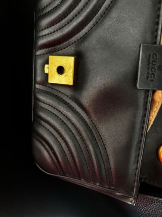 Borsa Gucci Marmont piccola nera