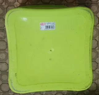 2 Cestini Portabiancheria Verdi lime