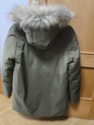 Parka Tommy Hilfiger niño verde militar