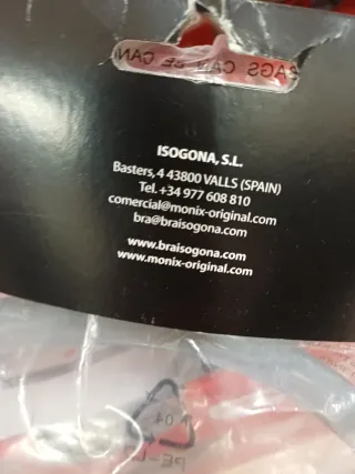 Junta goma estanqueidad Monix