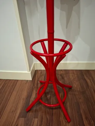 Perchero Paraguero Rojo