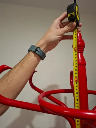 Perchero Paraguero Rojo