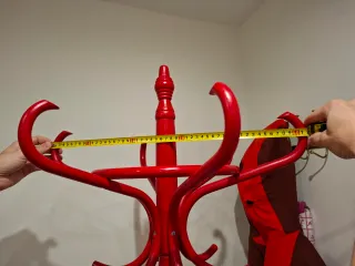 Perchero Paraguero Rojo