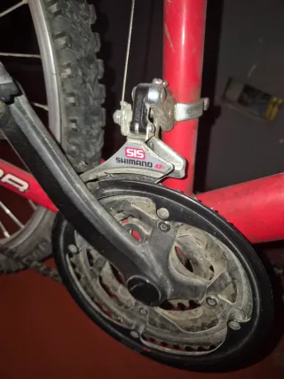 Bicicleta Conor Junior Roja y Plata