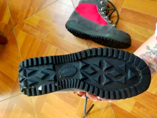 Scarpe trekking donna grigio/rosso