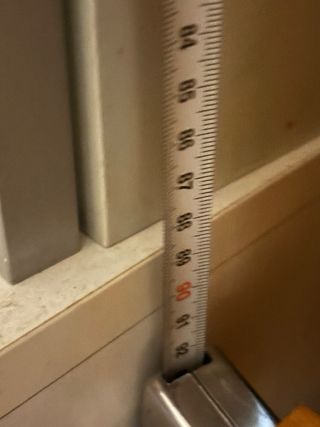 Mueble Ikea plateado