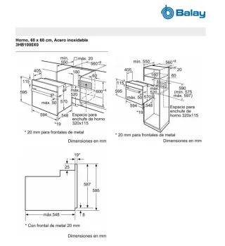 Horno y vitro Balay NUEVOS
