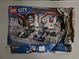 Lego City 60444 Garaje de Fórmula 1.