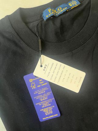 Camiseta Ralph Lauren Negra