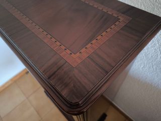 Armario vitrina vintage porta copas en madera