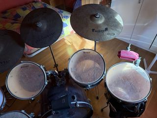Batería Ludwig completa + platos y accesorios