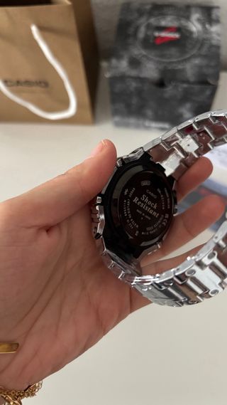 Reloj Casio G-Shock Azul y Plateado