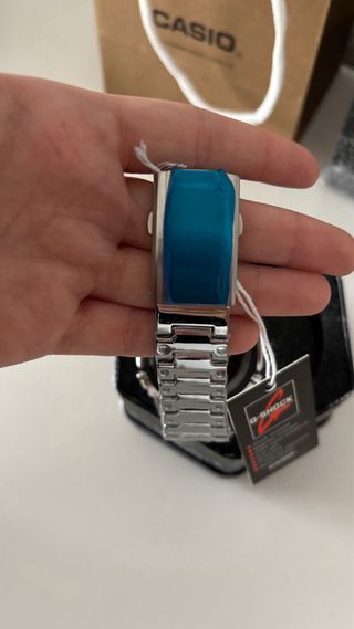 Reloj Casio G-Shock Azul y Plateado