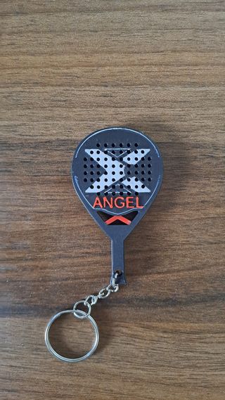Llavero pala pádel Nox personalizado 3D
