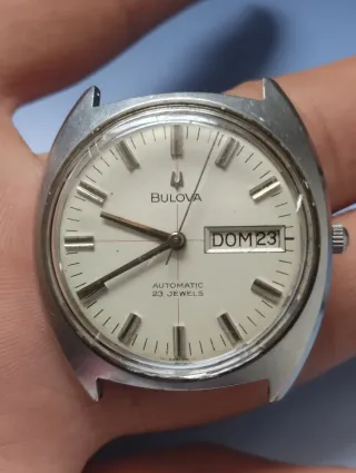 Reloj Bulova Automático 23 Joyas Día Fecha