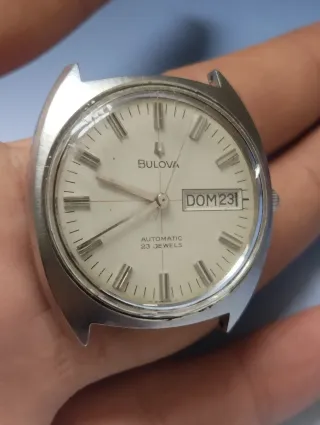 Reloj Bulova Automático 23 Joyas Día Fecha