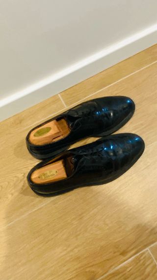 Zapatos Oxford Negros Hombre